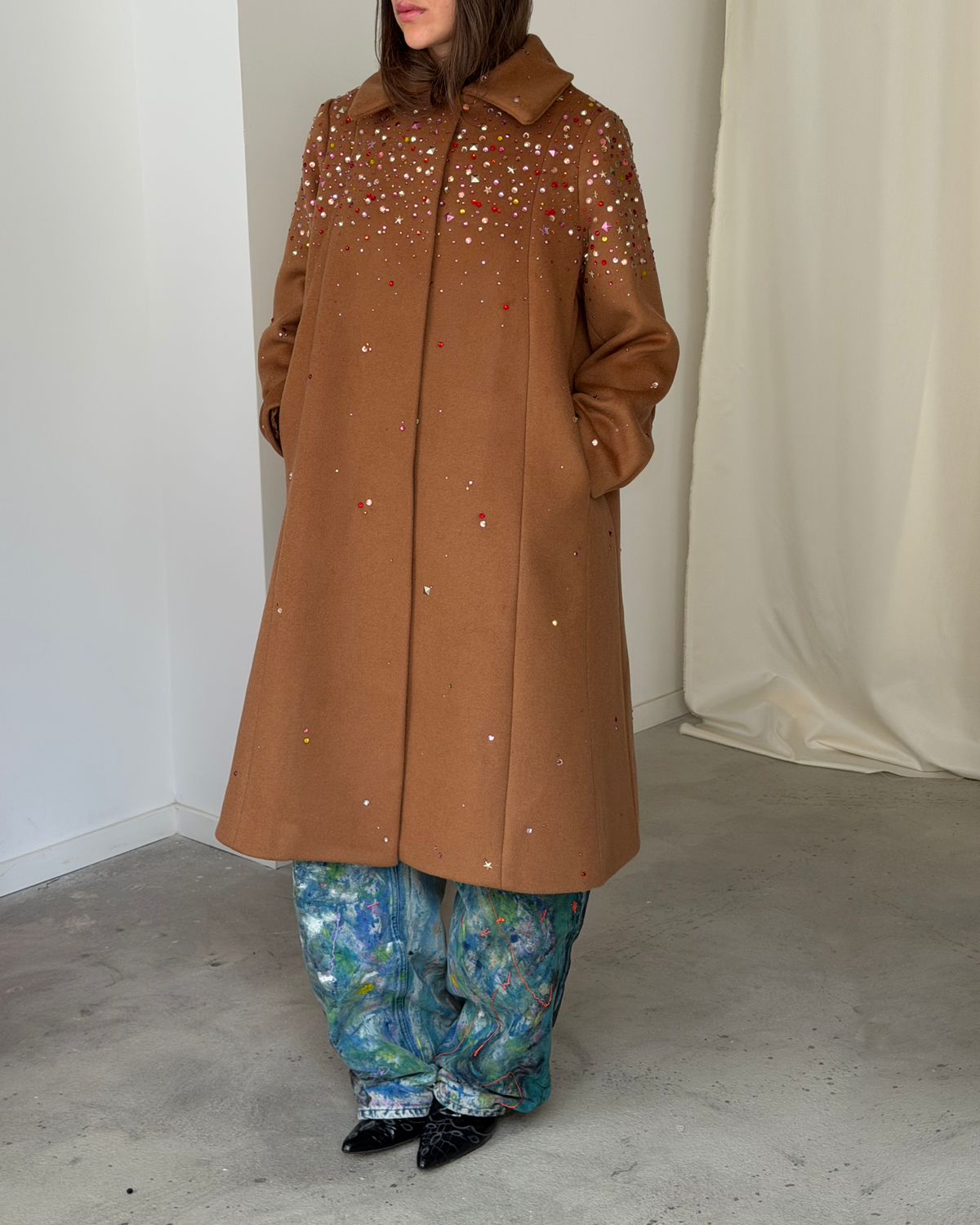 Gemstone Coat Brown
