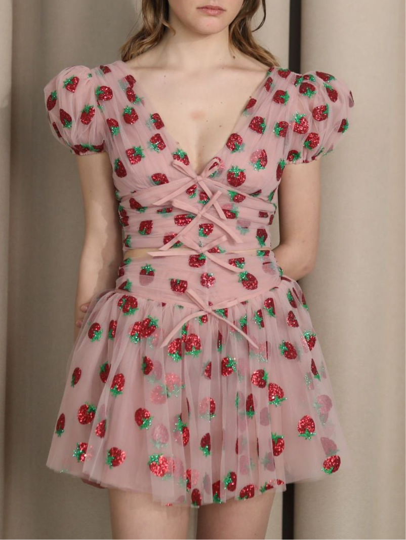 Two Piece Strawberry Set