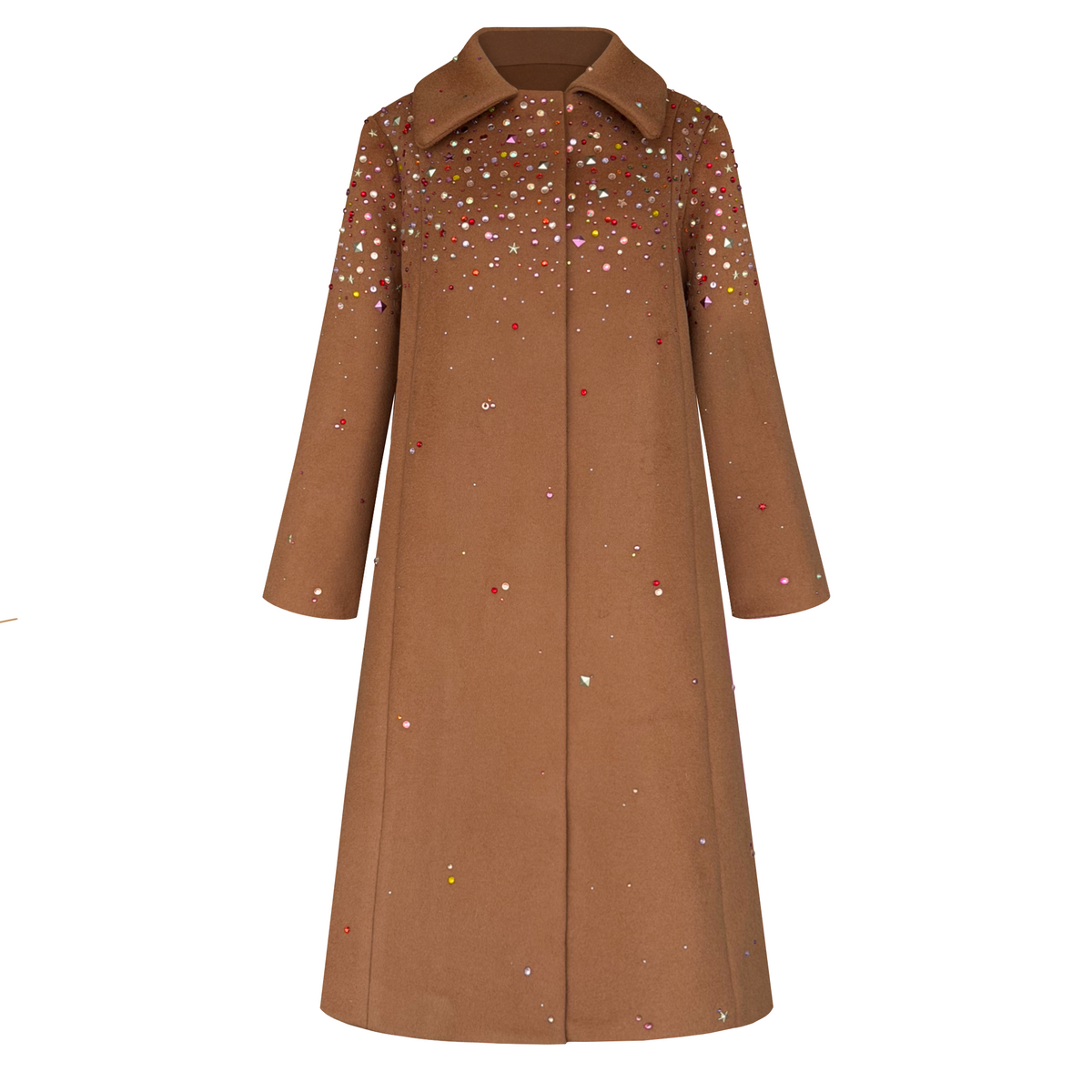 Gemstone Coat Brown