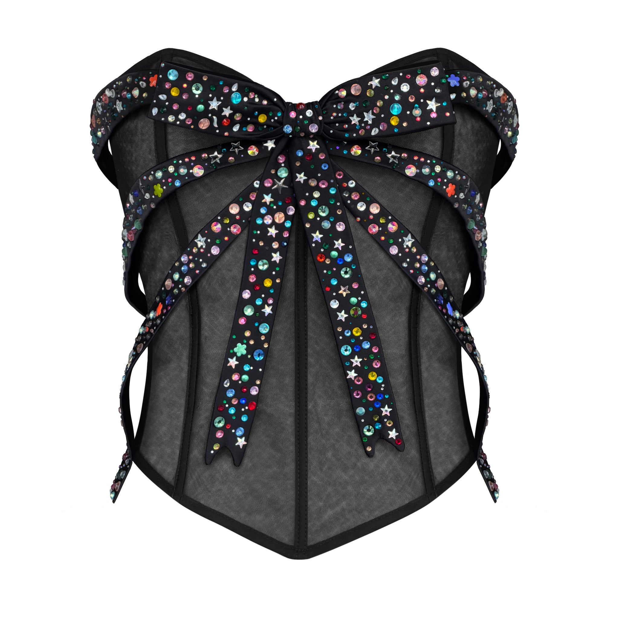 Gemstone Bow Corset