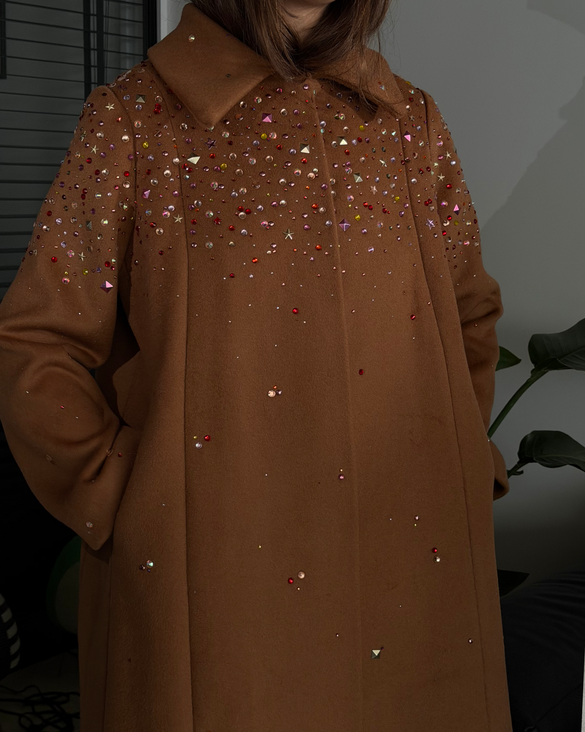Gemstone Coat Brown