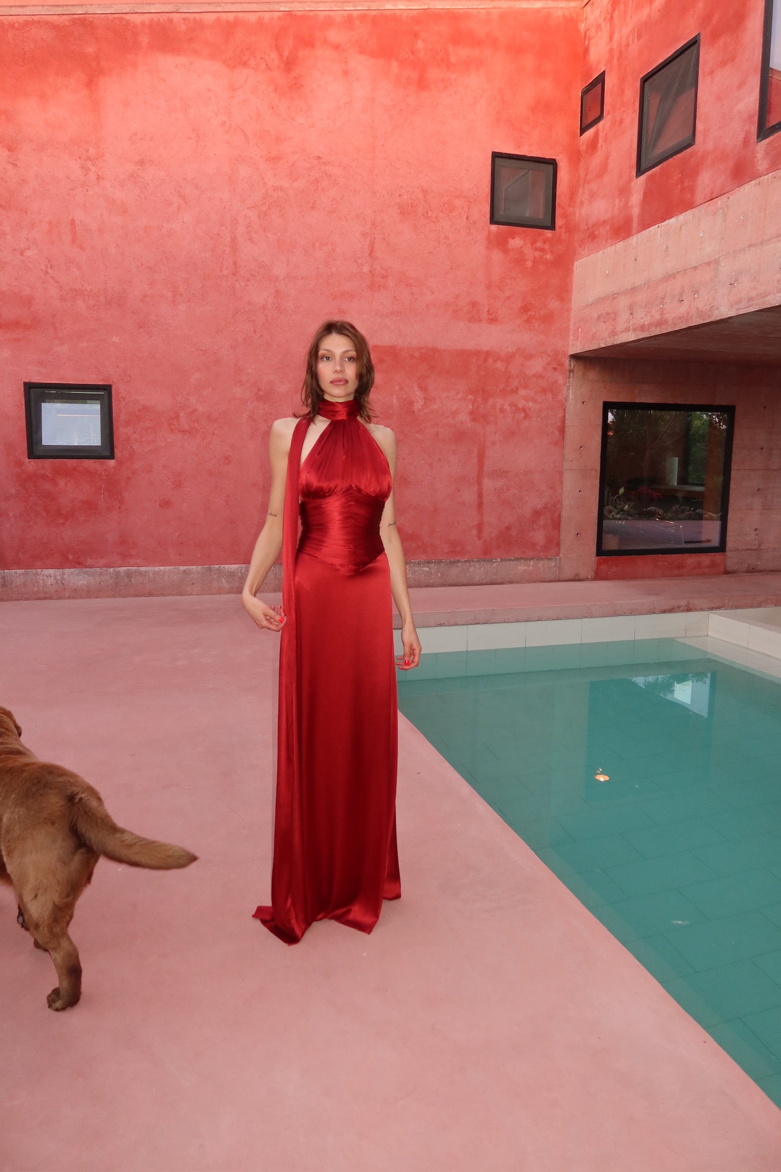 Cairo Red Dress