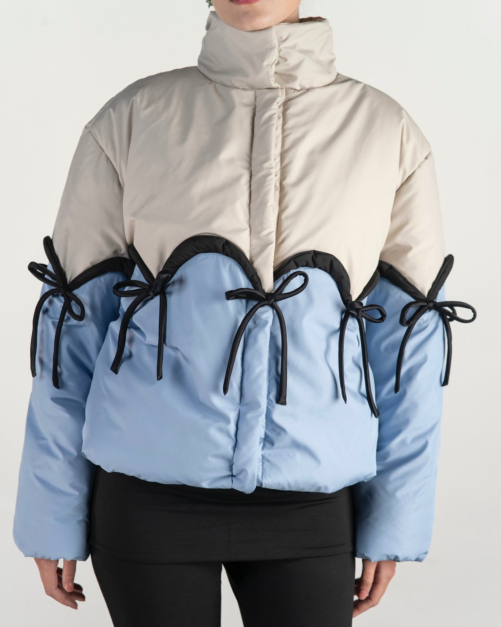 Chibi Blue Puffer Jacket