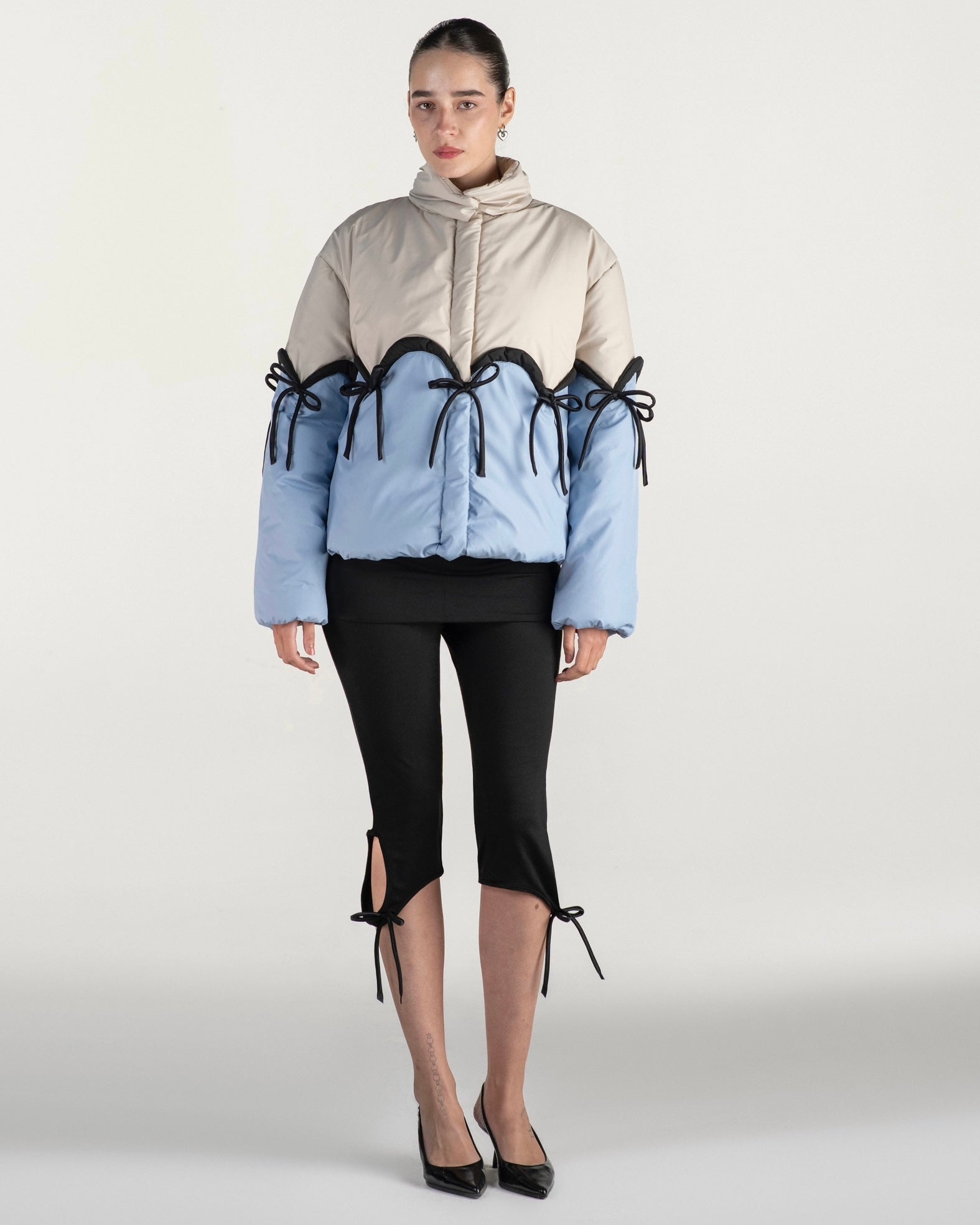 Chibi Blue Puffer Jacket