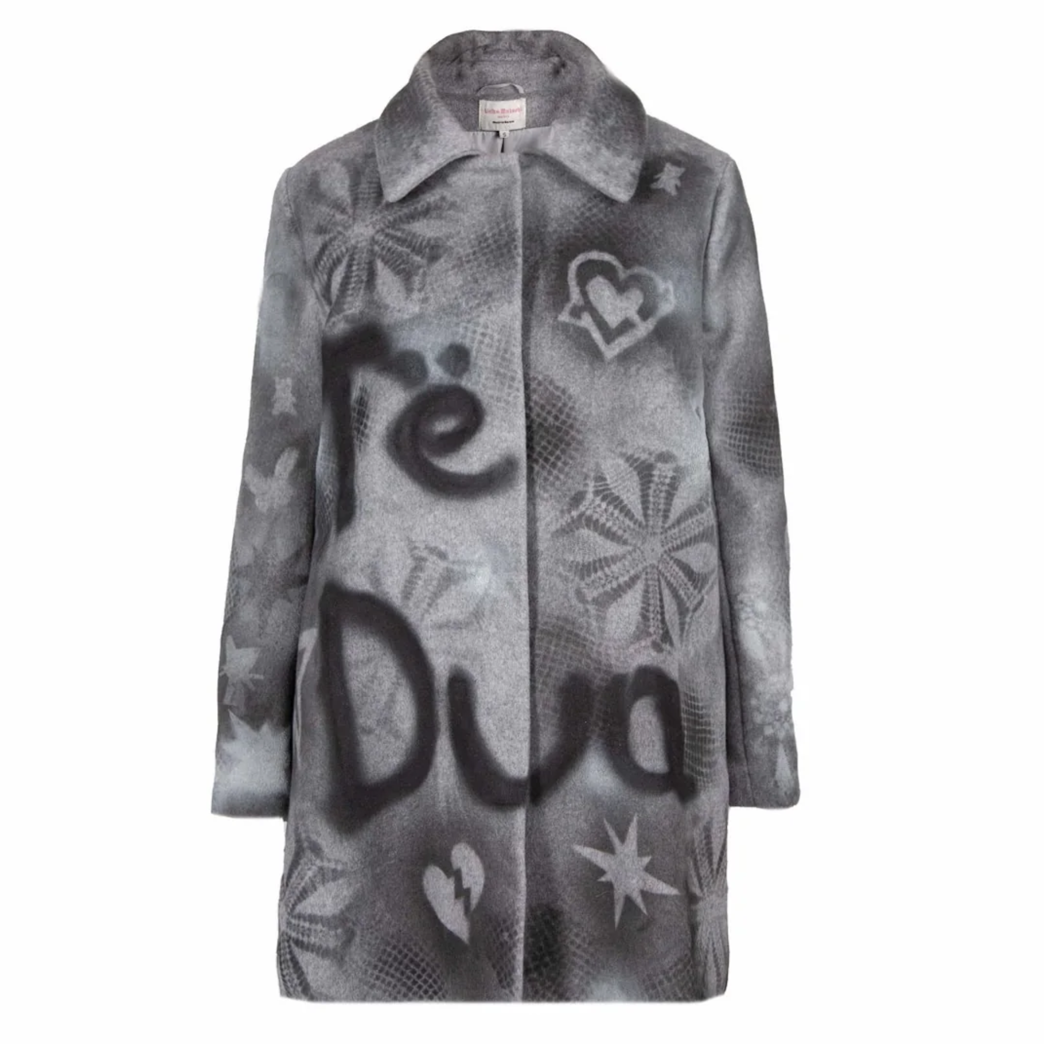 Të Dua Black Paint Coat