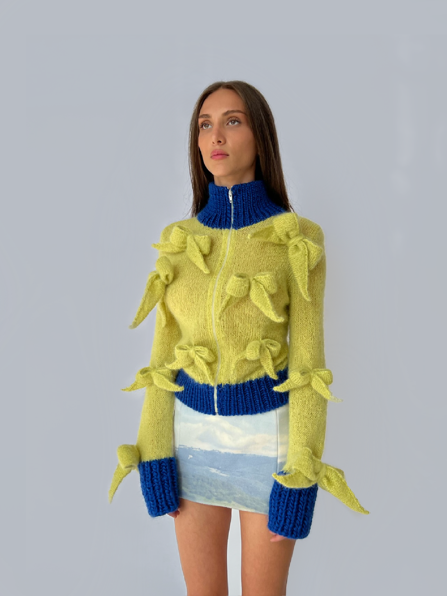 Zara hotsell ruffle sweater