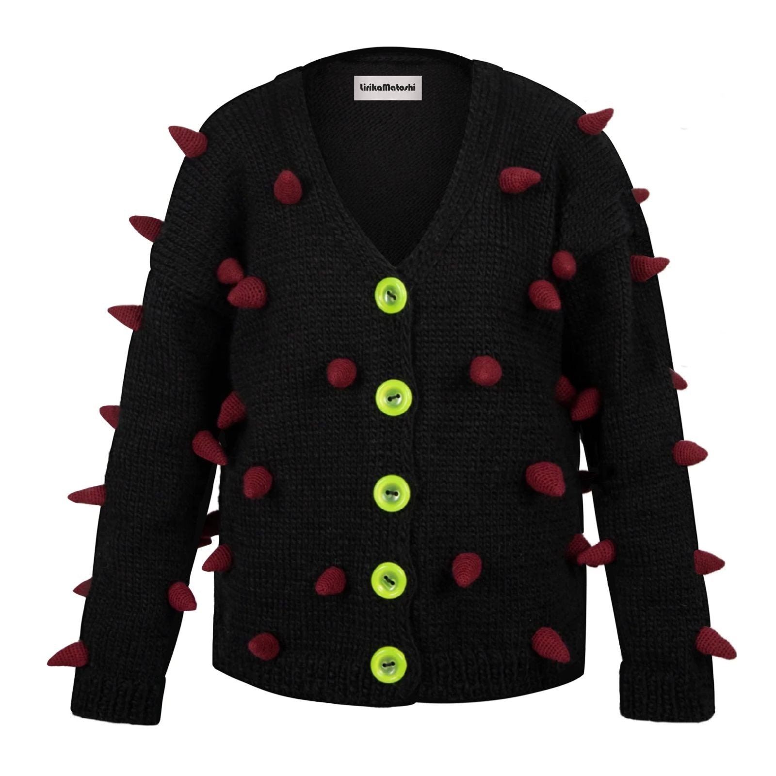 AMBUSH Spiked Turtleneck Jumper | Black | FARFETCH