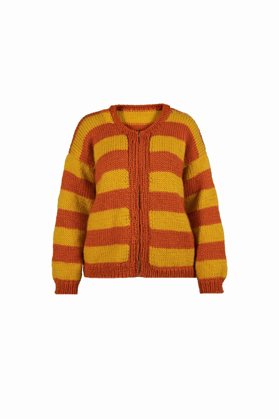 Stripe Sweater Orange