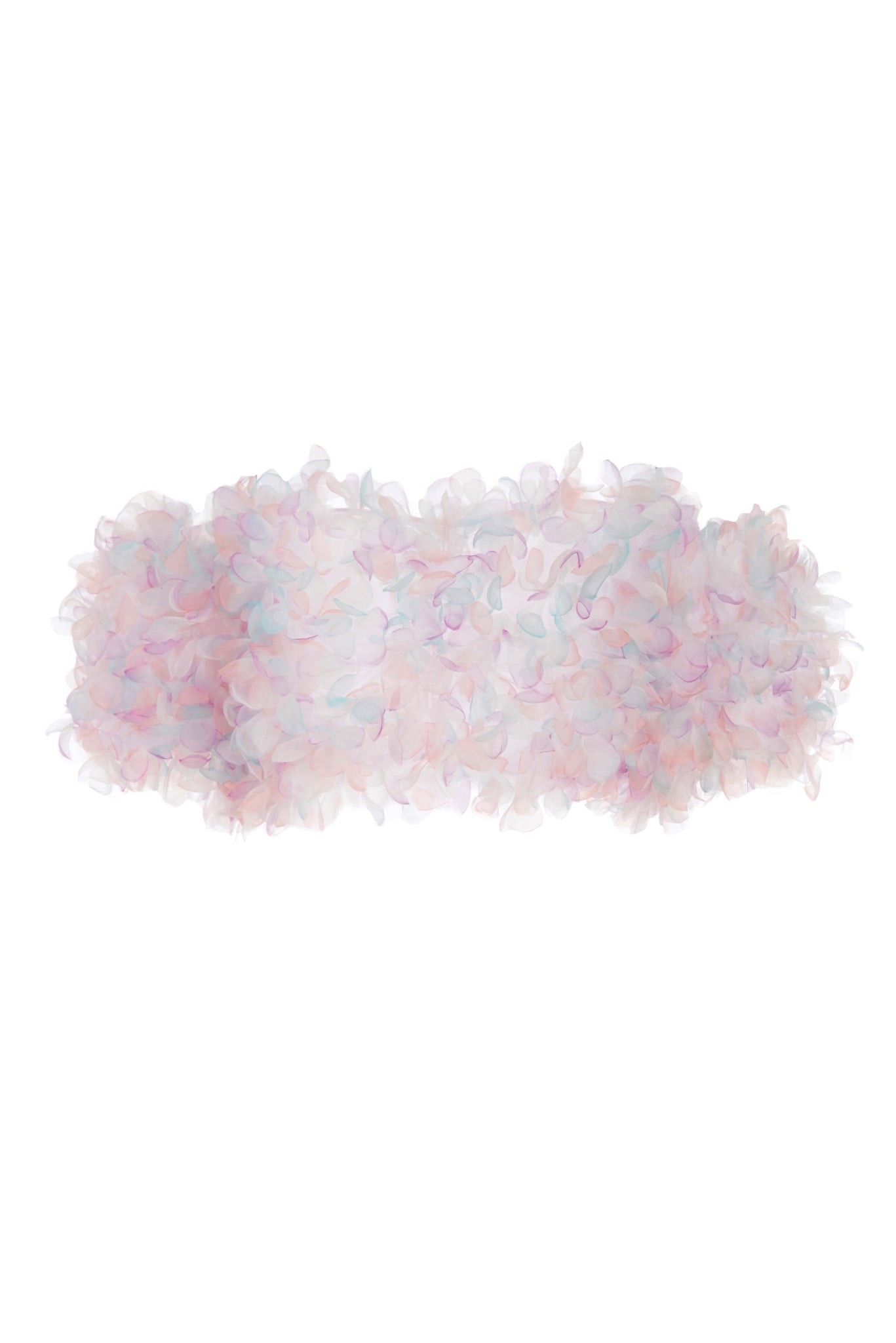Pastel Organza Crop Top