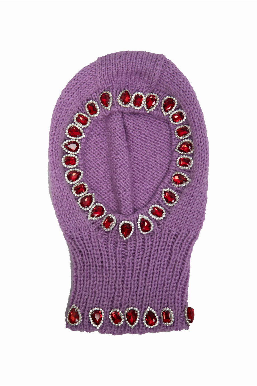 Crystal Hand Knitted Balaclava