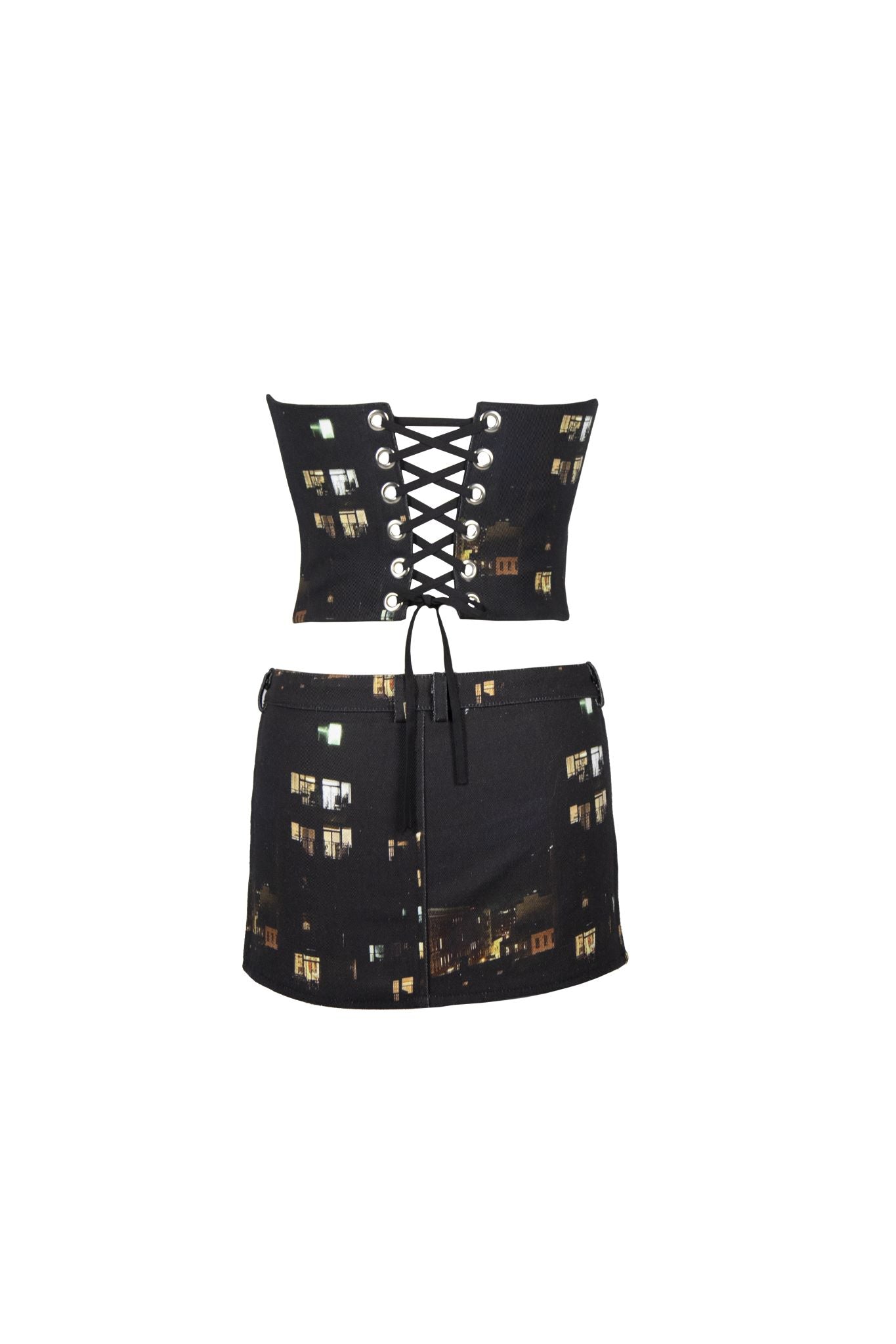 City Corset and Skirt