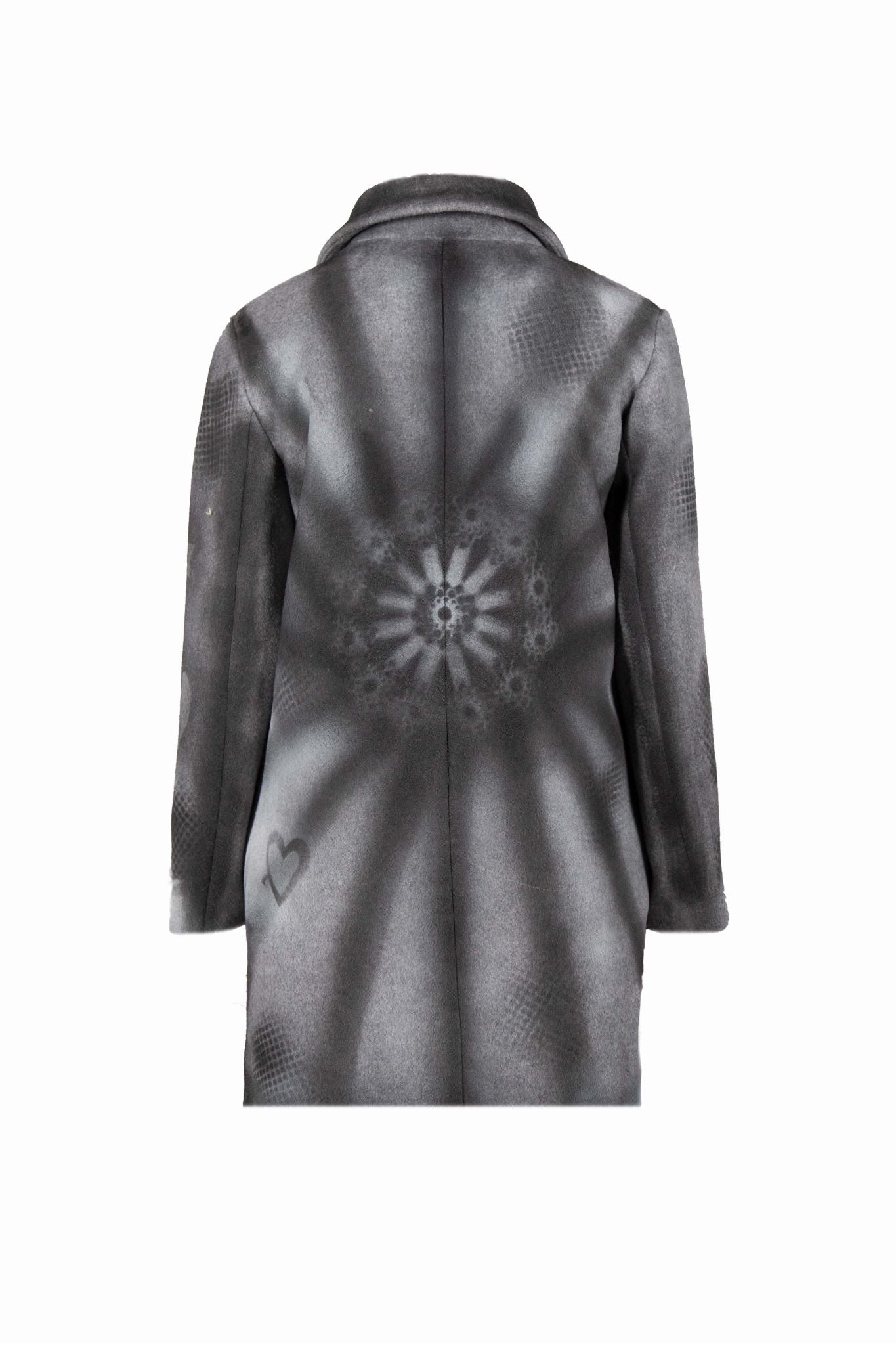 Të Dua Black Paint Coat