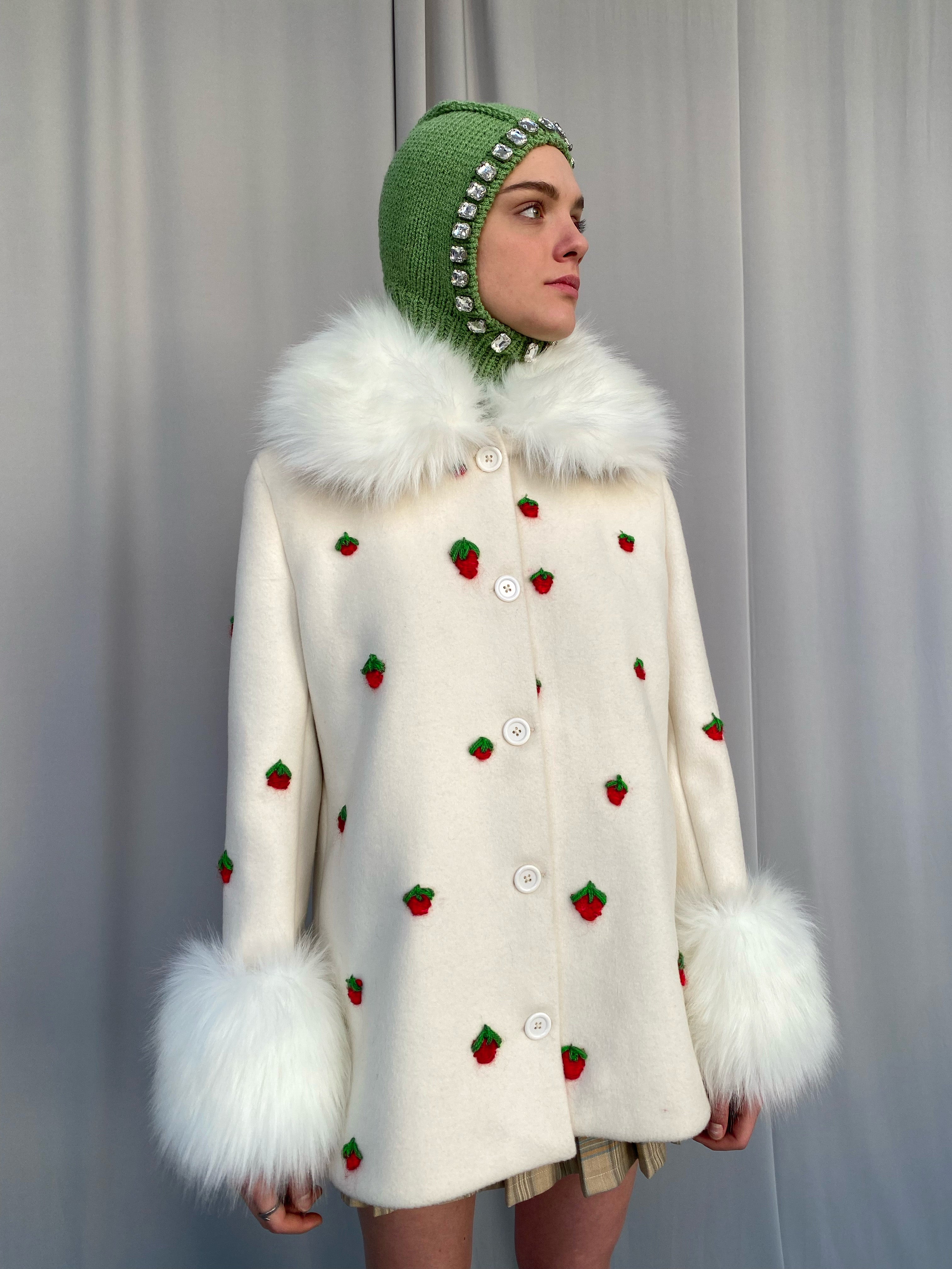 Strawberry Fur Coat