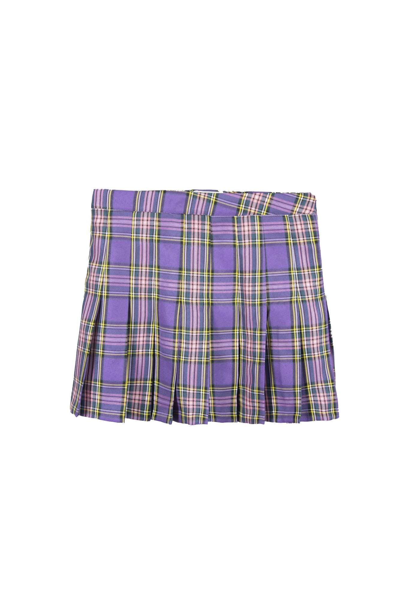 Pleated Mini Skirt