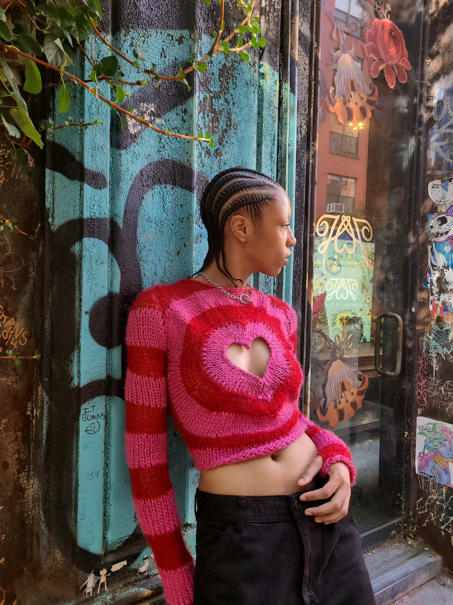 Radiant Heart Knit Sweater