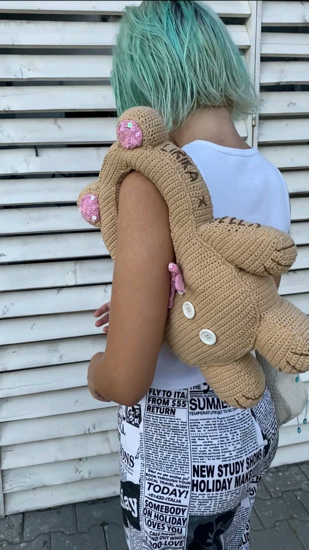Teddy Shoulder Bag – Lirika Matoshi