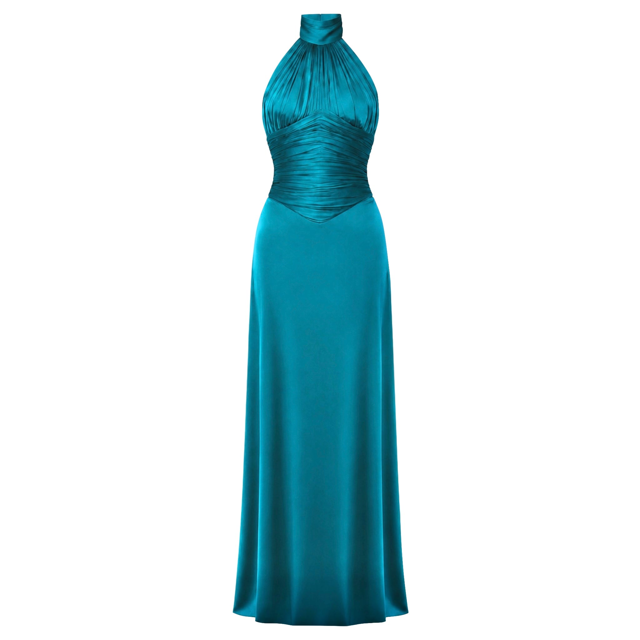 Cairo Teal Dress