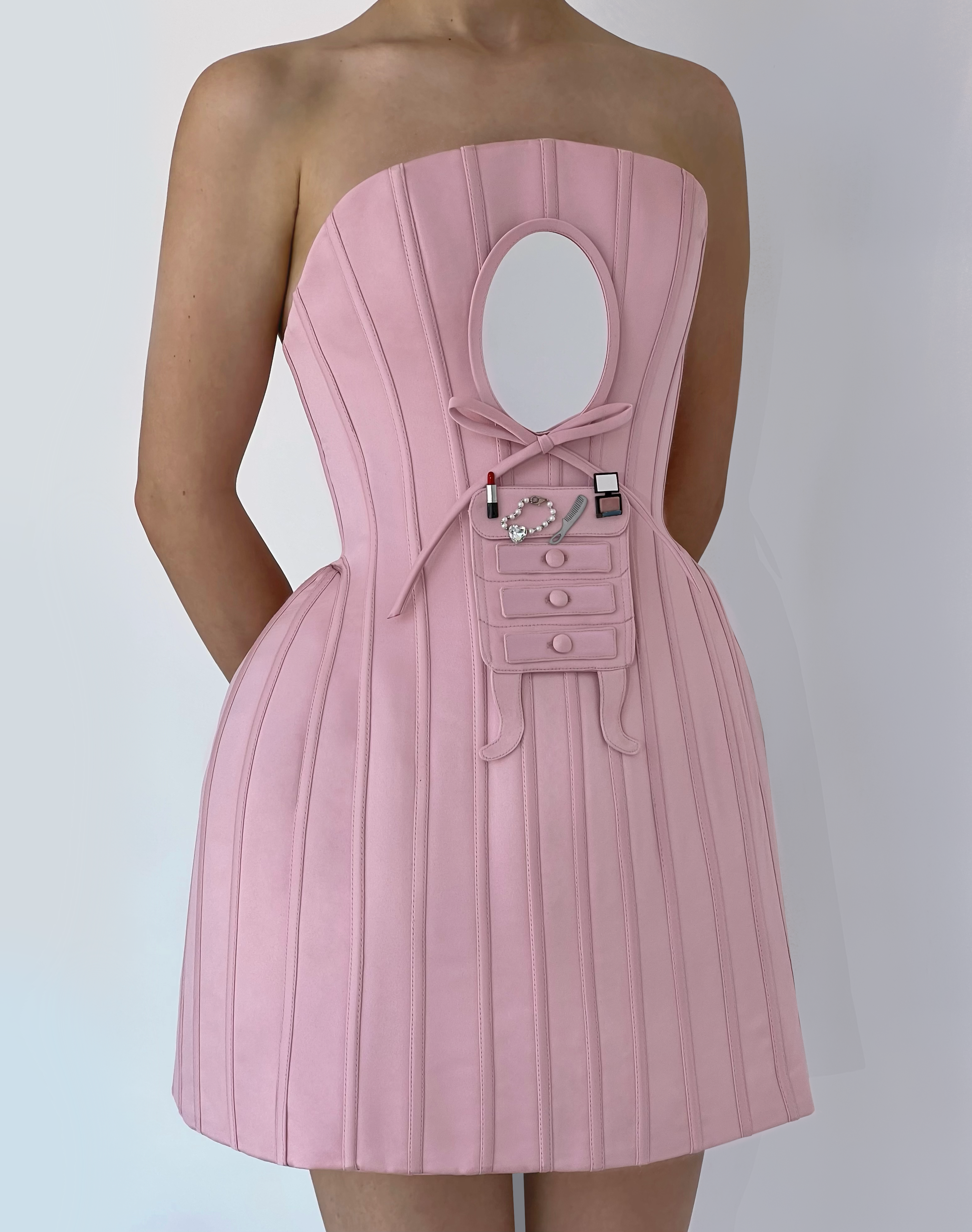 Pink Vanity Mini Dress