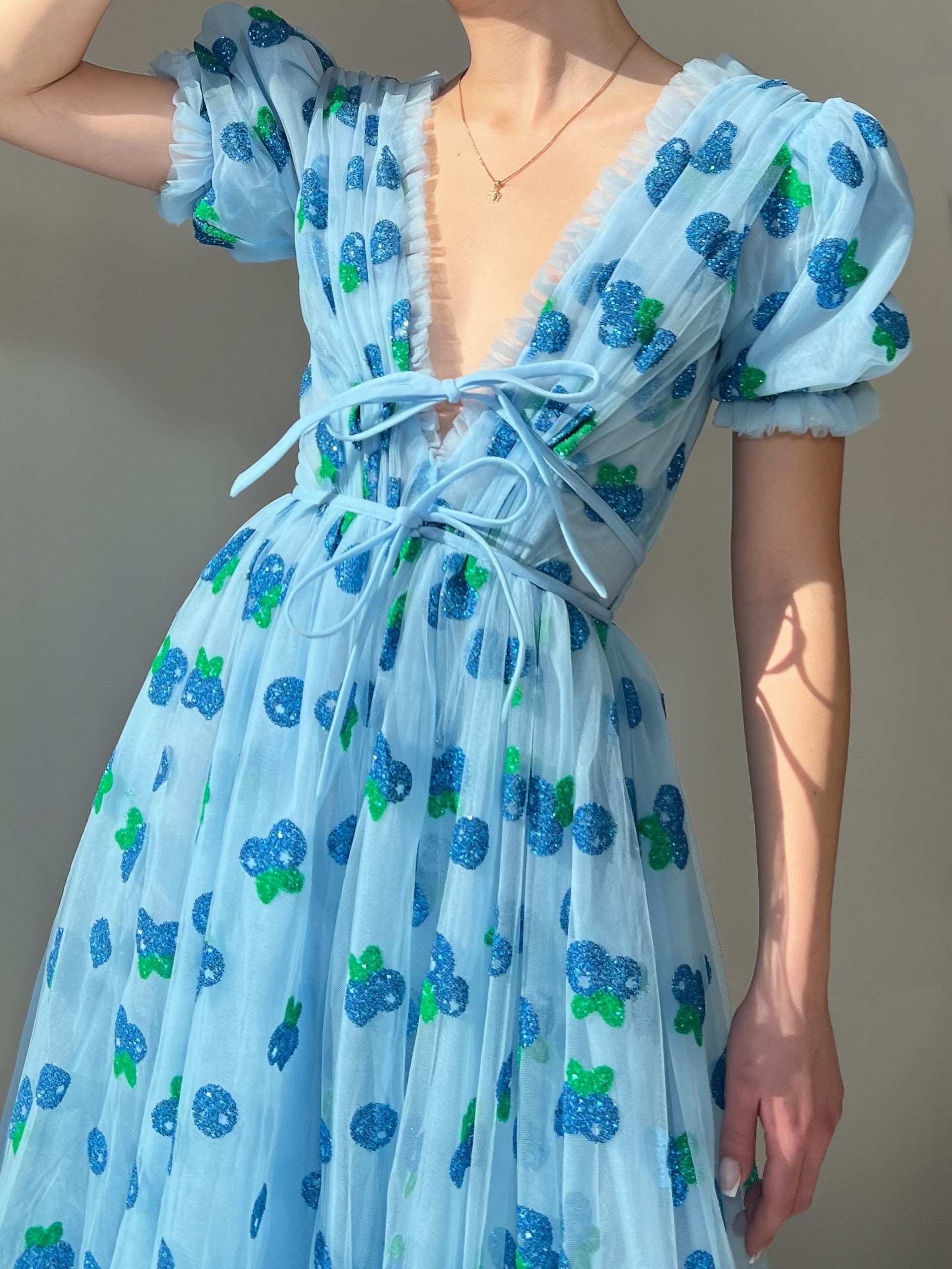 Blueberry Midi Dress