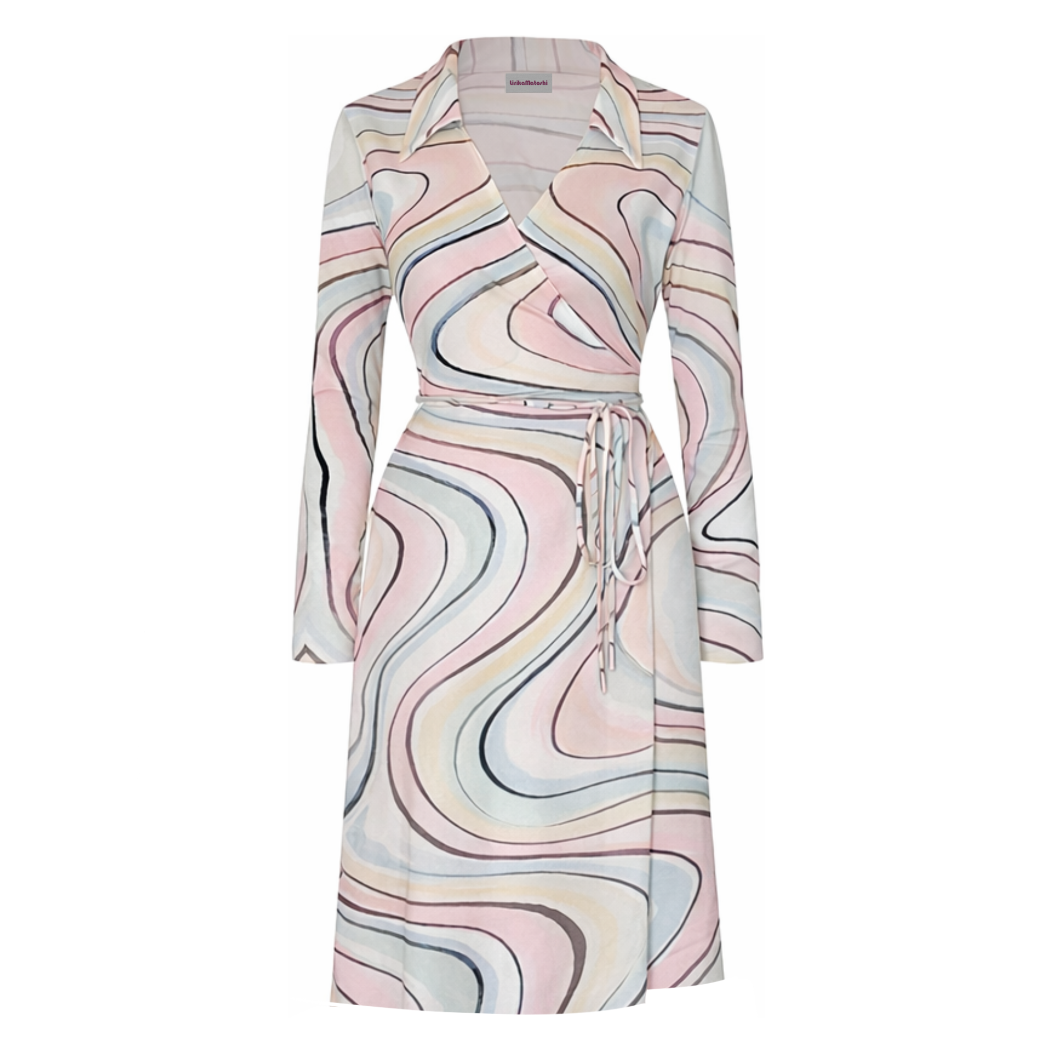 Swirl Wrap Dress