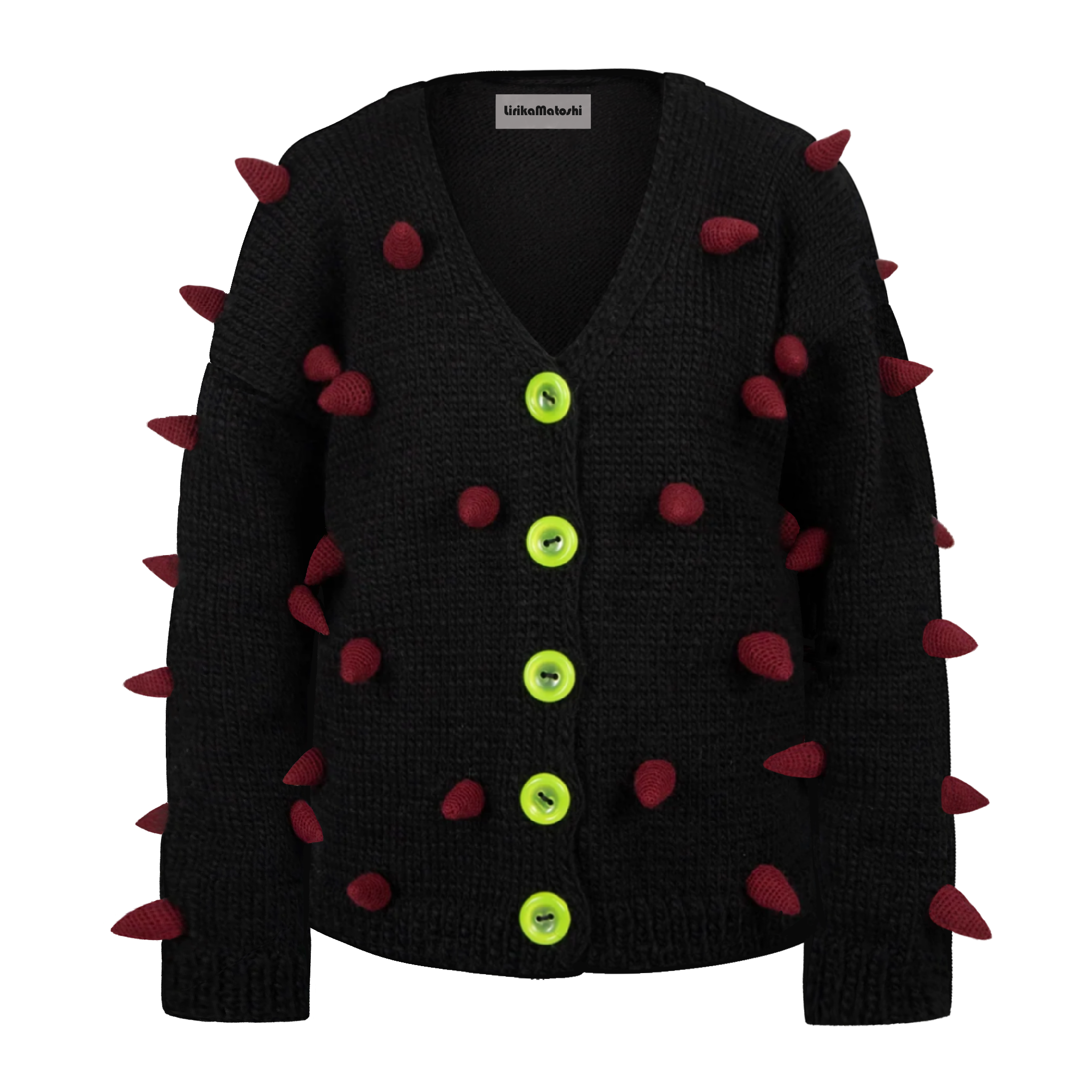 Spiky Black Sweater