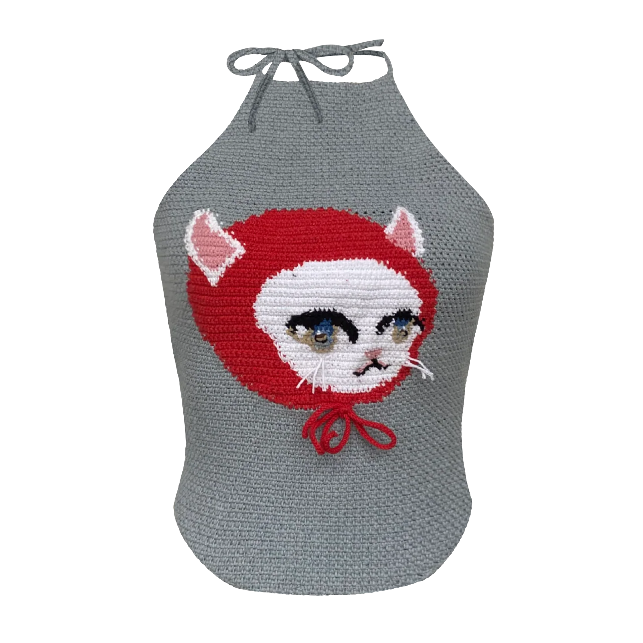 Kitty Crochet Top