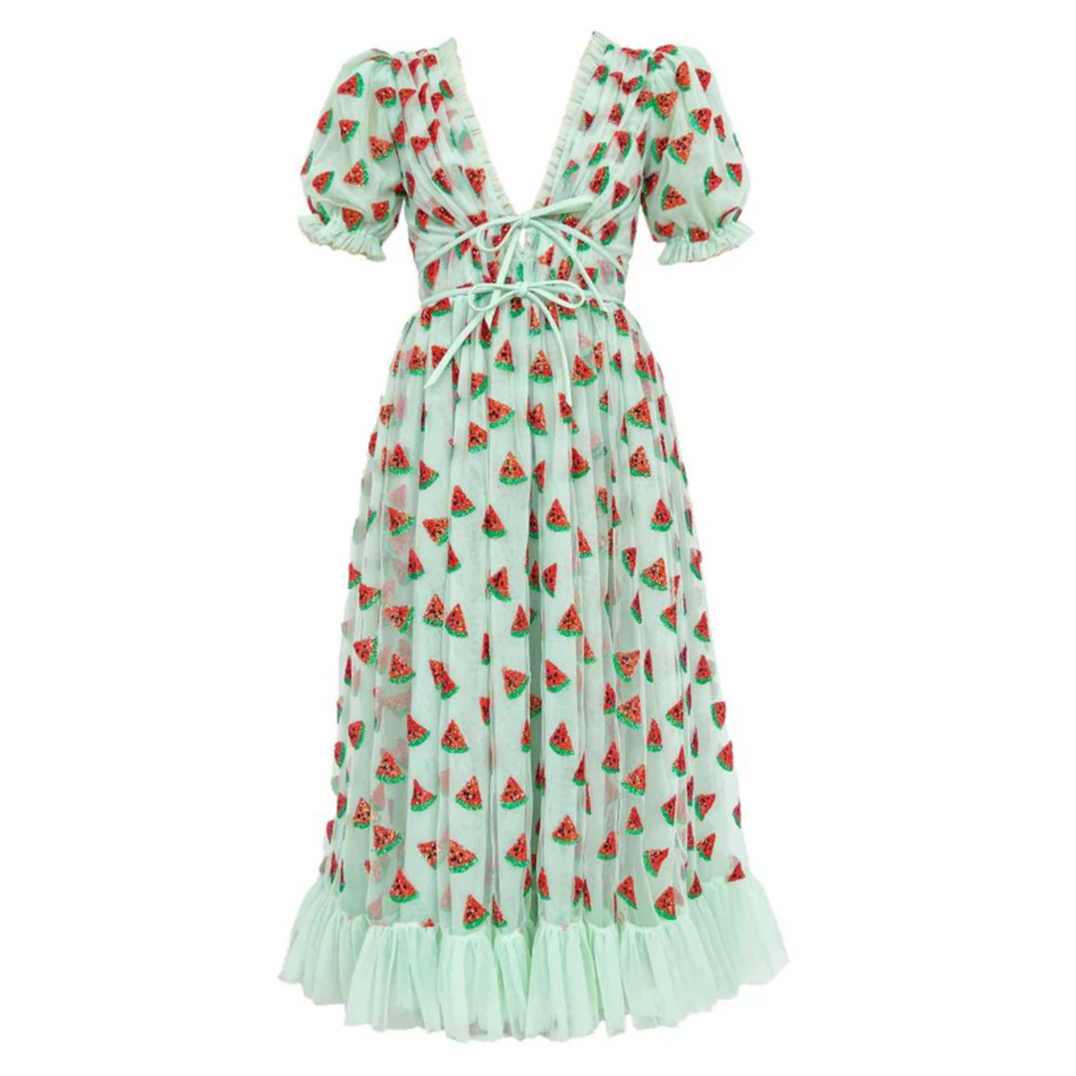 knee length dresses for ladies THE Strawberry Midi Dress
