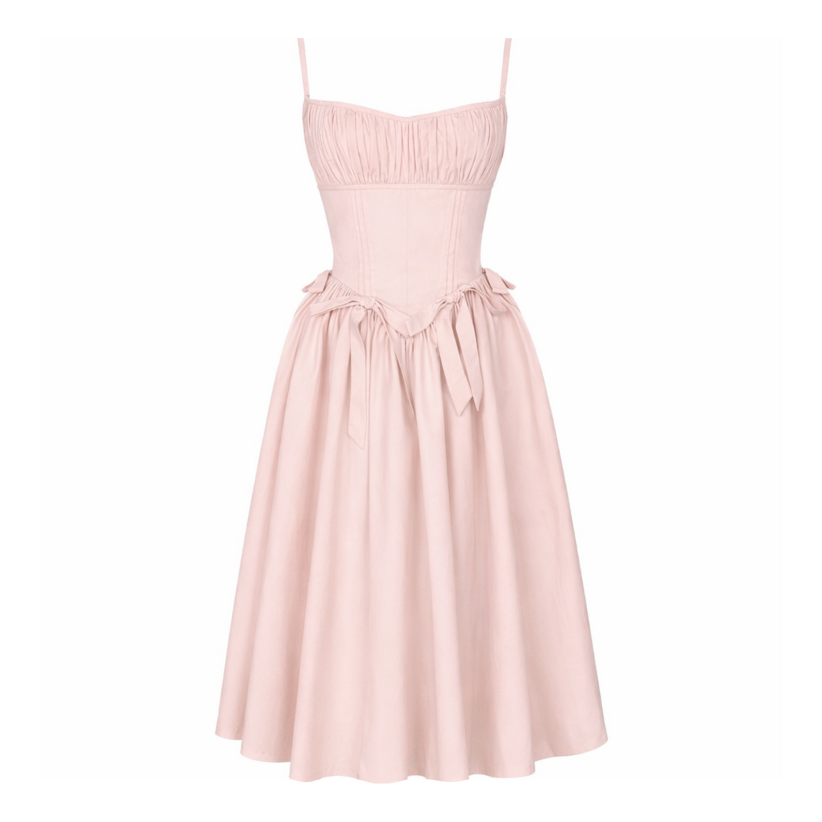Pink Swan Midi Dress XL
