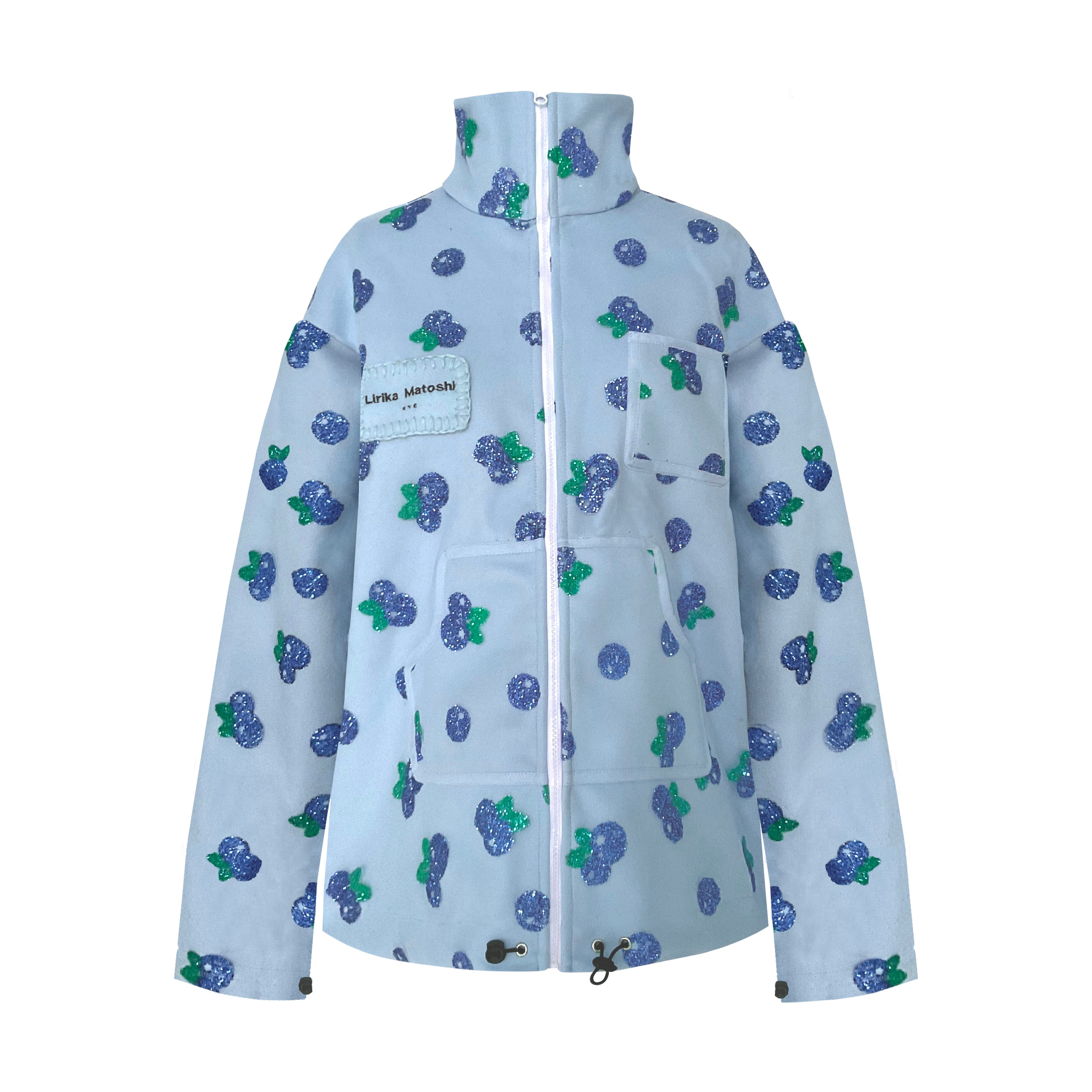 Blueberry Wool Jacket – Lirika Matoshi