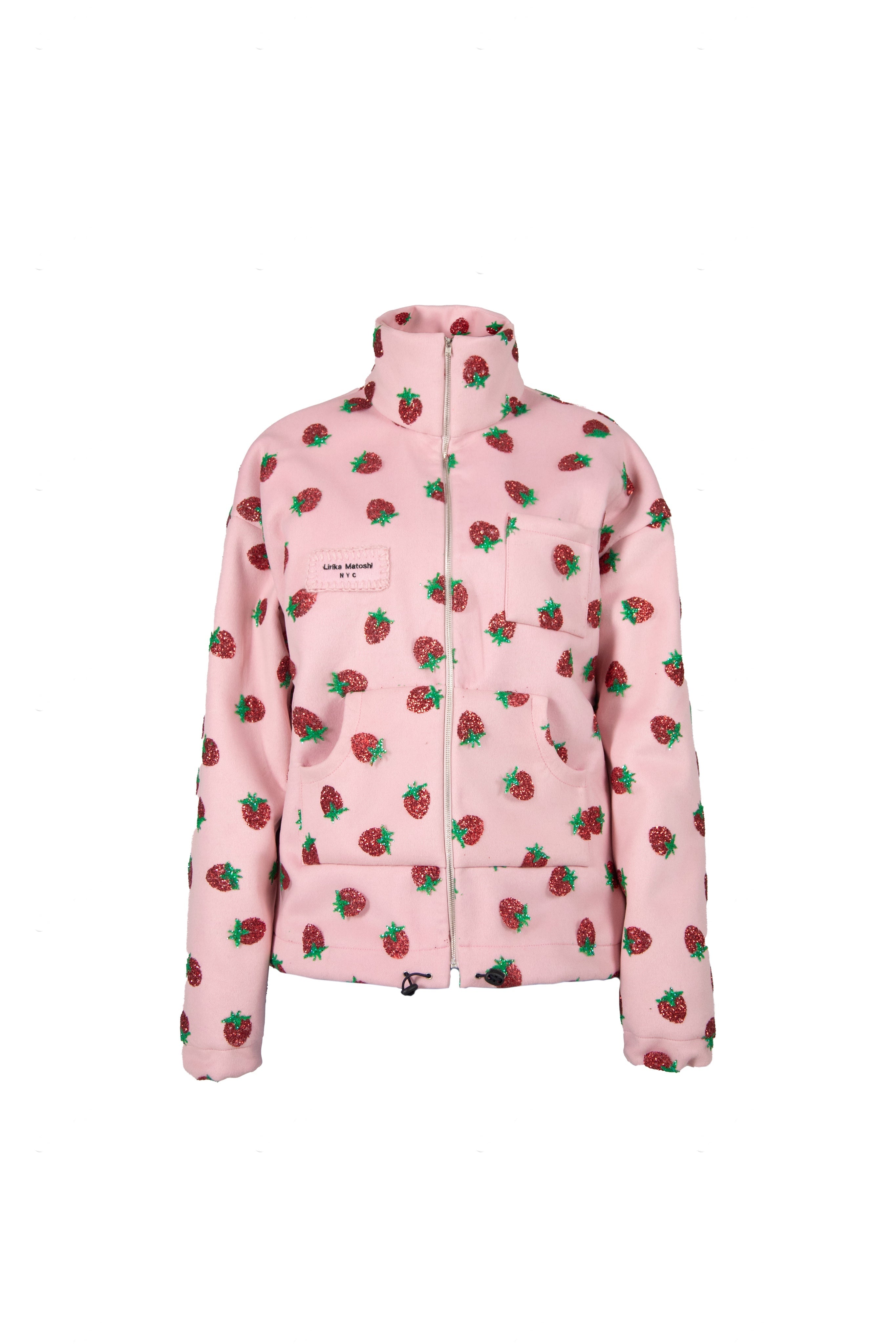 Strawberry Wool Jacket – Lirika Matoshi
