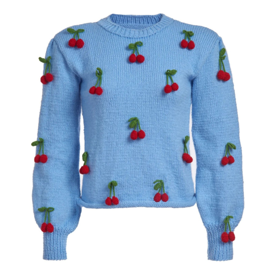 Cherries Knit Sweater