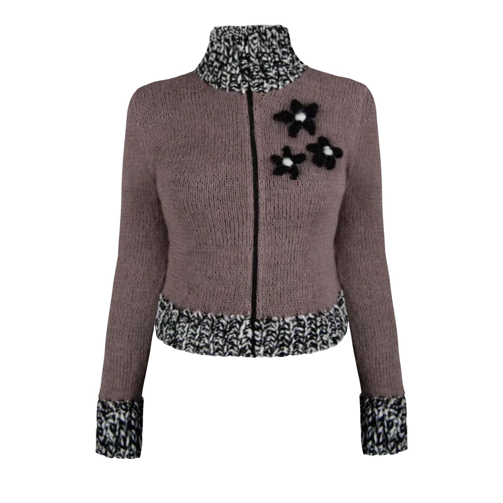 Floral Sweater Lavender