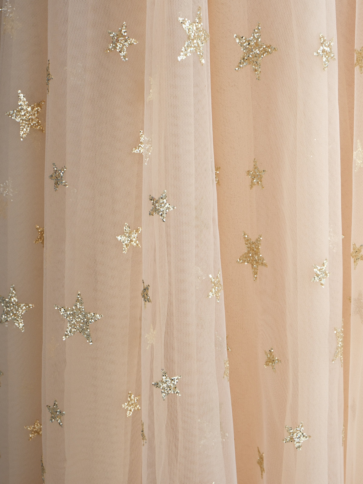 Gold Starry Midi Dress