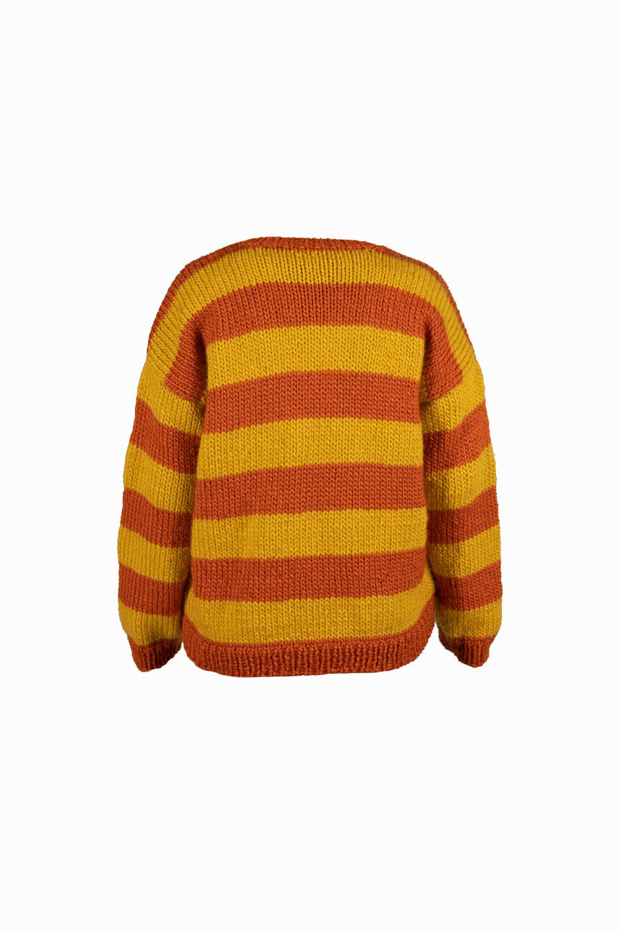 Stripe Sweater Orange