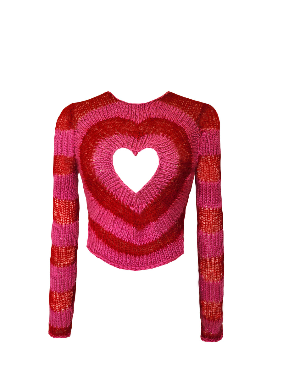 Radiant Heart Knit Sweater – Lirika Matoshi