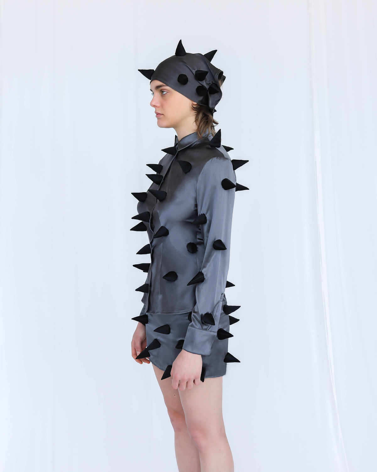 Silk Spike Scarf