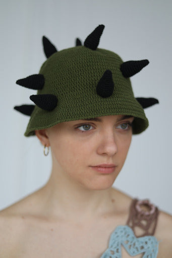 Spike Crochet Hat