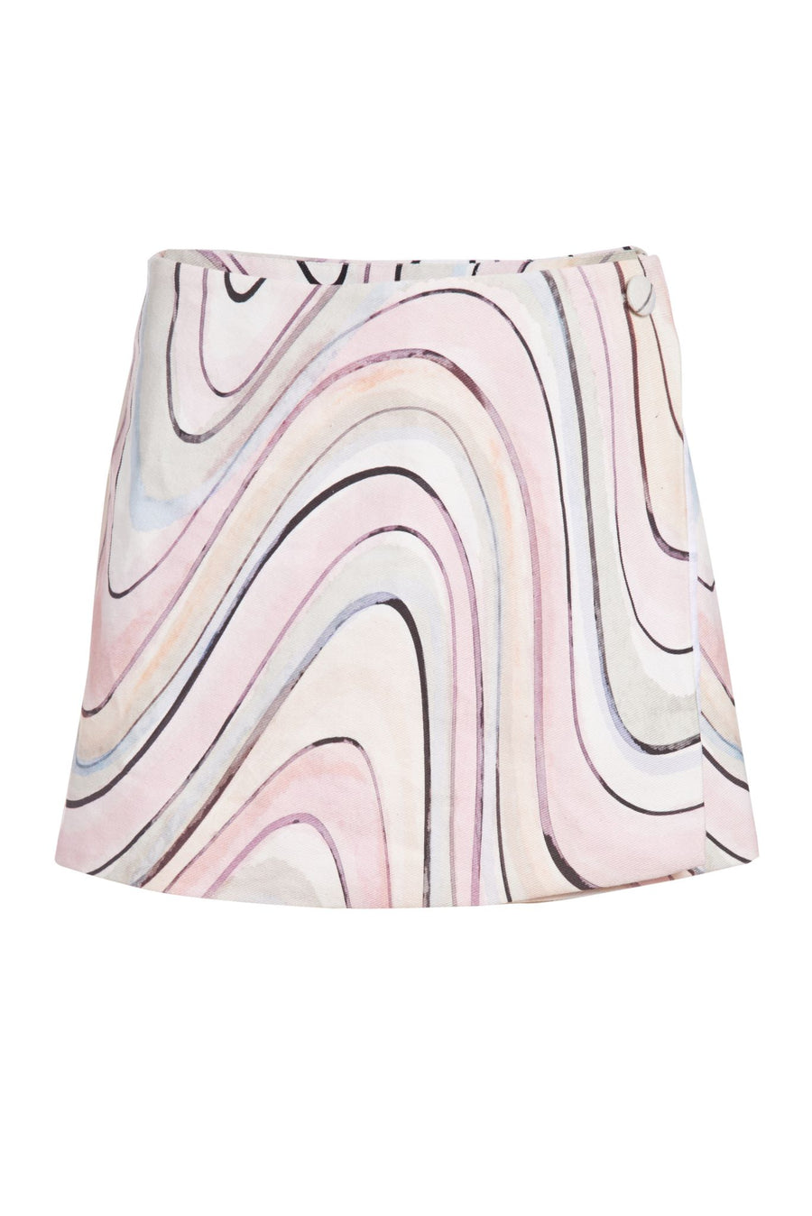 Swirl Mini Skirt