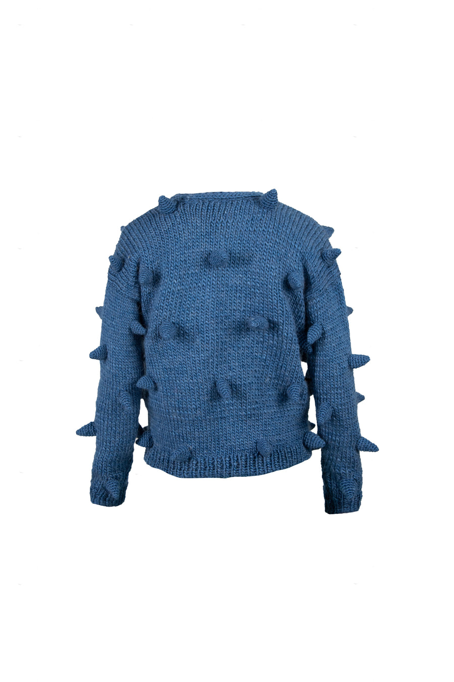 Spiky Navy Sweater