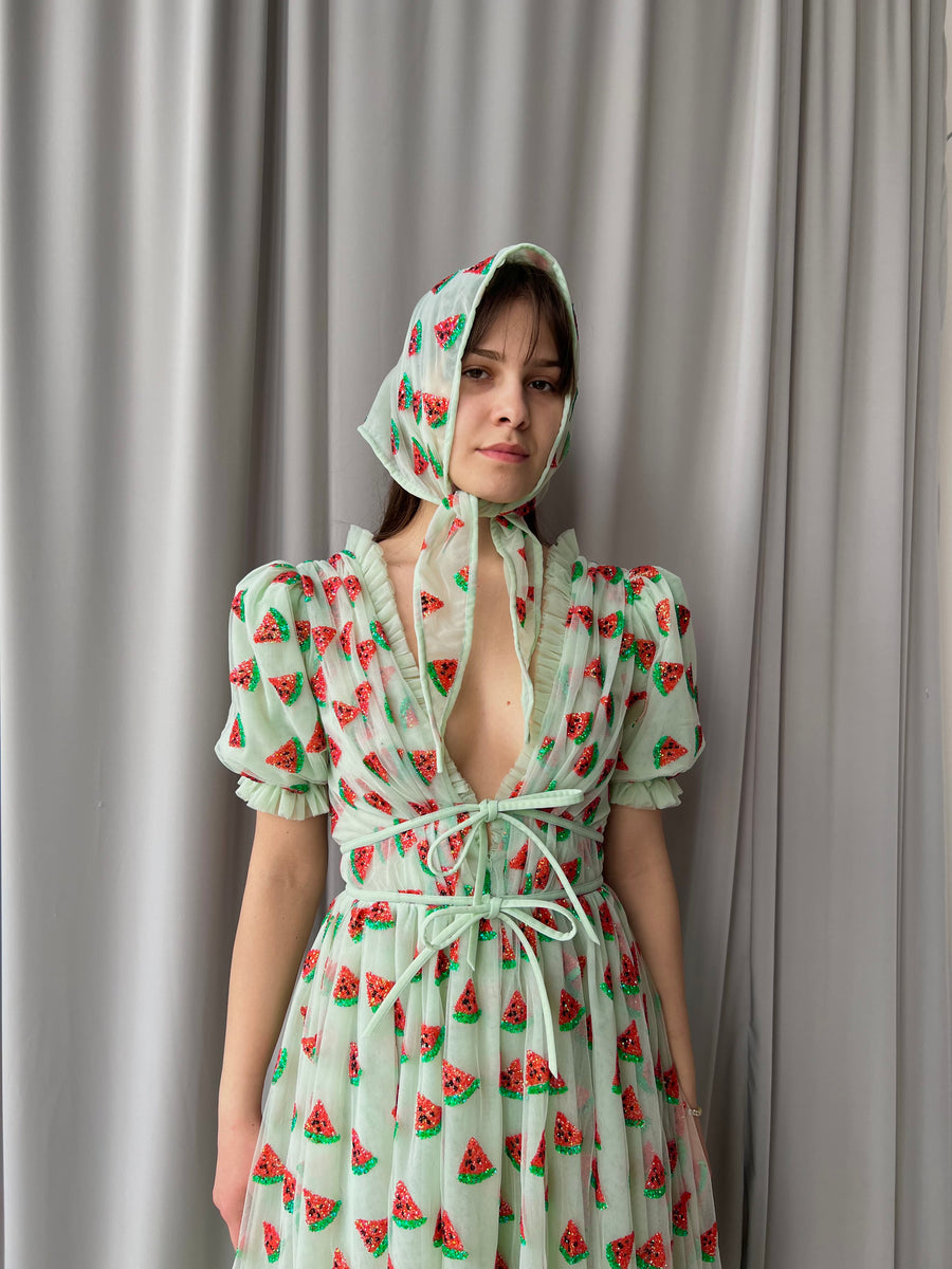 Watermelon Midi Dress