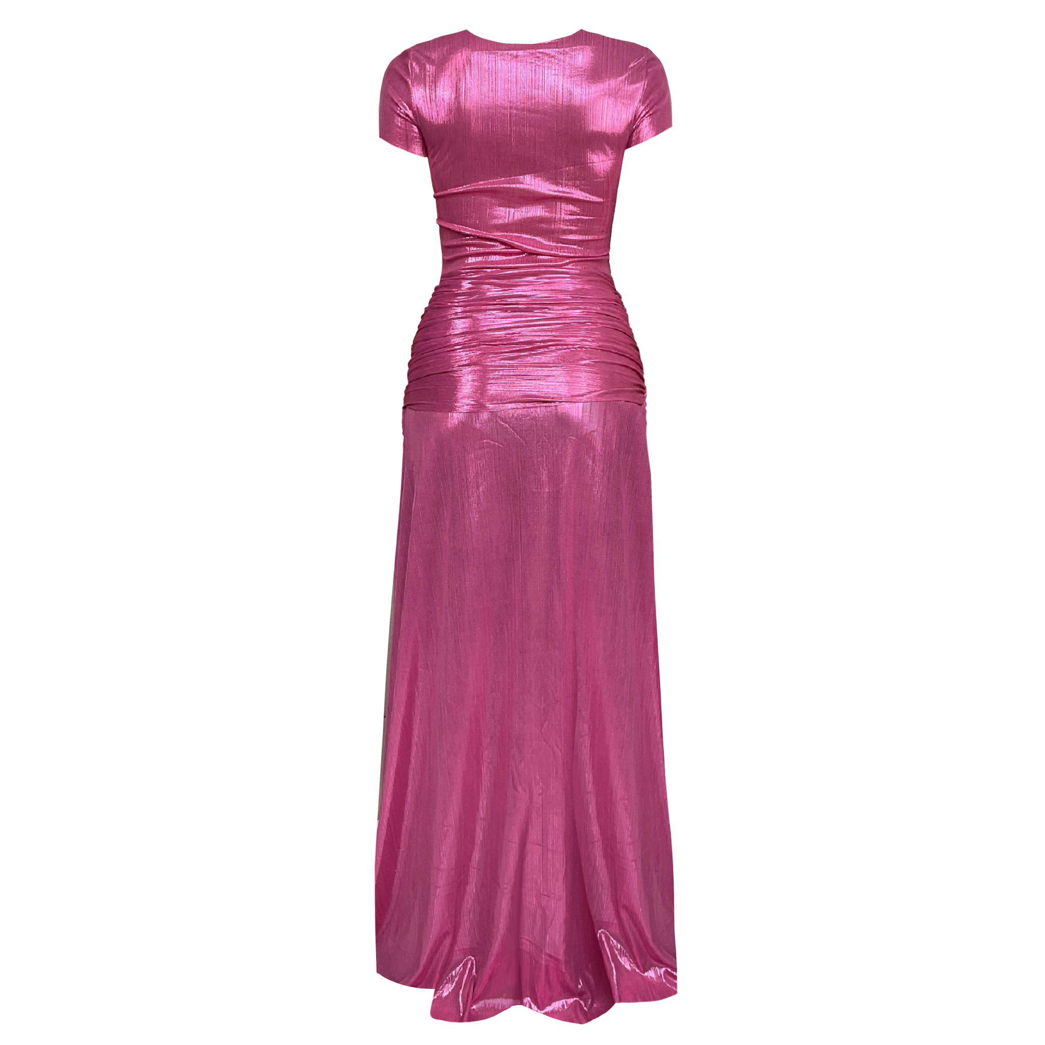 Extra Pink Heart Cutout Dress