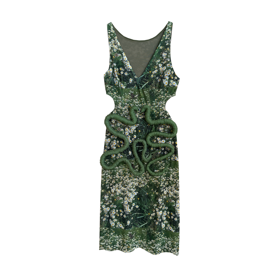 Snakes and Daises Dress
