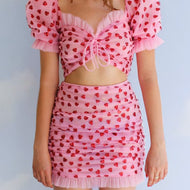 Hearty Top and Skirt – Lirika Matoshi